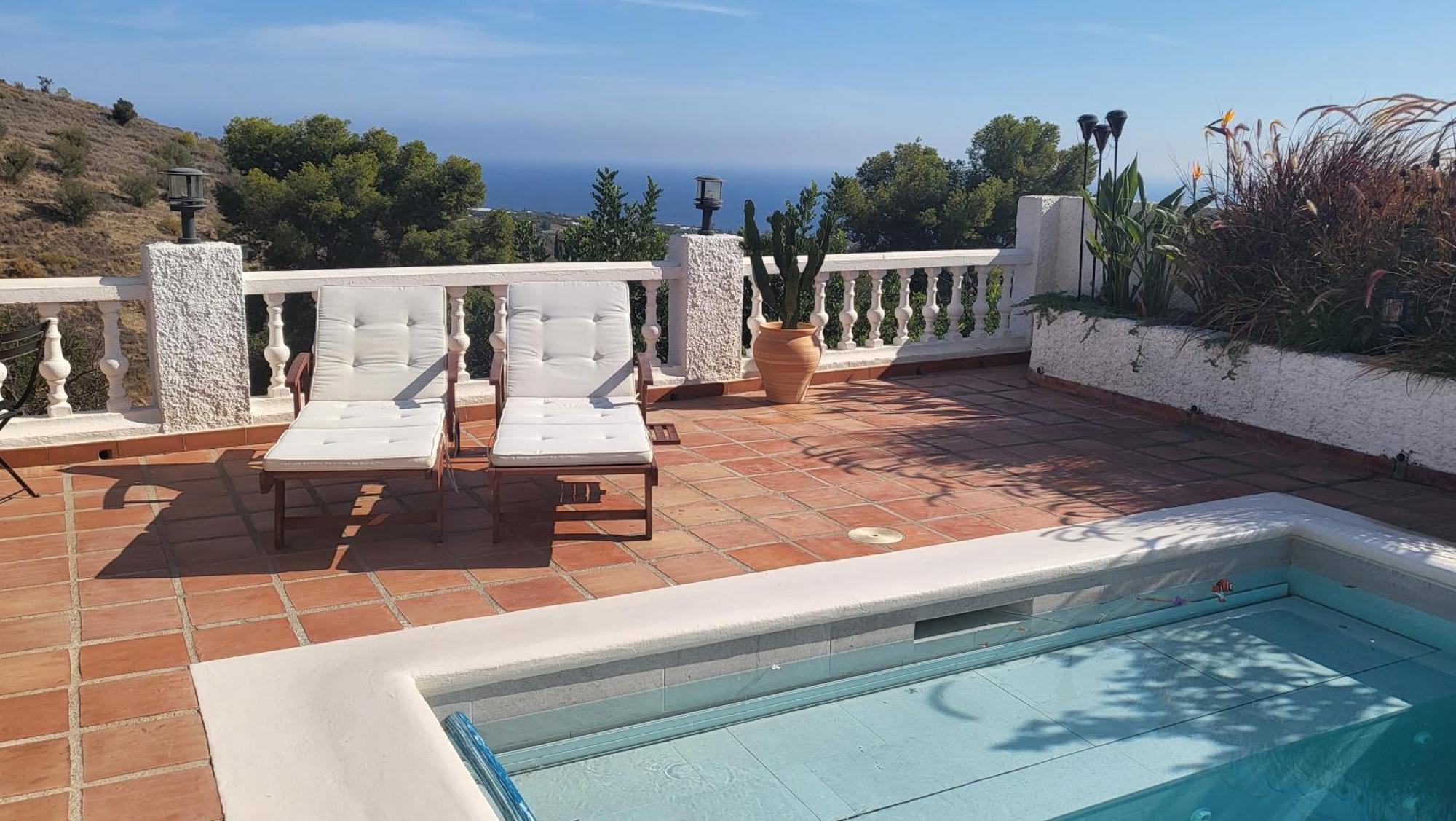Romantic White Villa -Private Pool Nerja Exterior photo